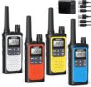 NXGKET Long Range Rechargeable Walkie Talkies with NOAA Alerts