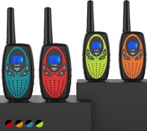 Topsung Long Range Walkie Talkies with LCD