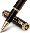 BEILUNER Luxury Rollerball Pen with 24K Gold Trim