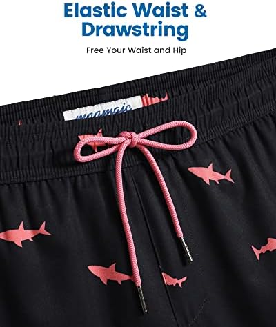 maamgic Men's 2-in-1 Swim Trunks 7 Inch - Image 5