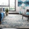 Safavieh Madison 10′ x 14′ Grey-Blue Abstract Rug