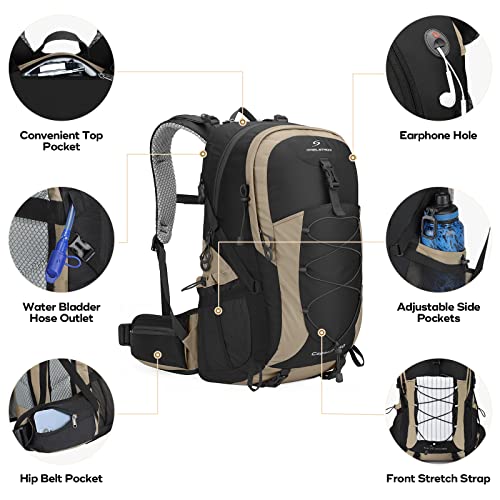 Maelstrom 40L Waterproof Hiking Daypack with Rain Cover - Image 3