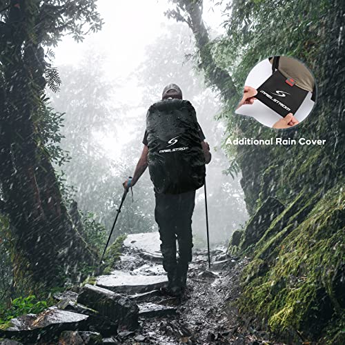 Maelstrom 40L Waterproof Hiking Daypack with Rain Cover - Image 4