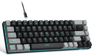 MageGee 60% Mechanical Gaming Keyboard, LED