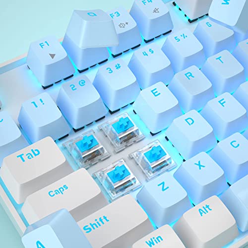 MageGee 75% Blue Switch Gaming Keyboard - Image 2
