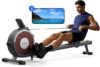 MERACH Magnetic Rowing Machine, 16 Resistance Levels
