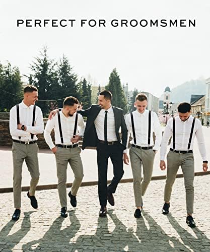 Man of Men Elastic Y Shape Suspenders - Image 3