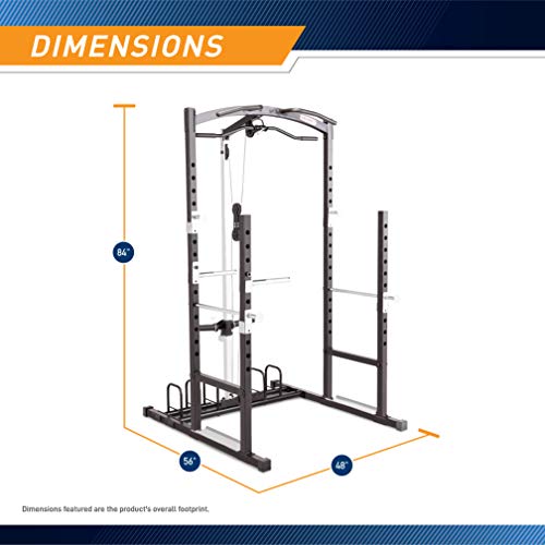MARCY Home Gym Cage System for Weightlifting - Image 2