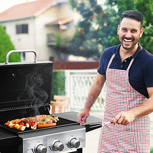 MASTER COOK 3 Burner Stainless Steel Propane Grill - Image 5