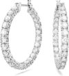 Swarovski Matrix Hoop Earrings