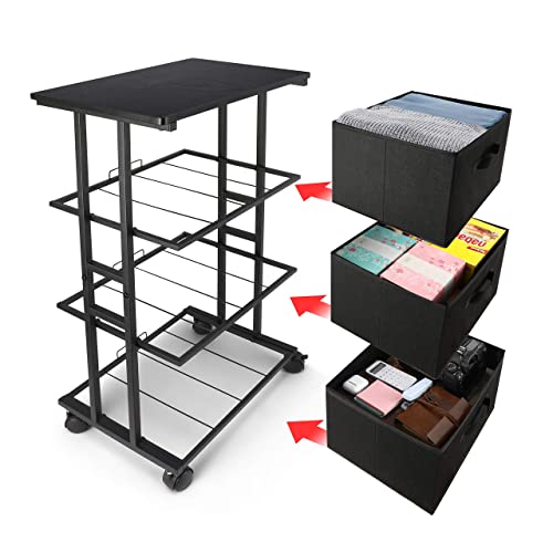 MAX Houser 3-Drawer Fabric Dresser Storage Unit - Image 5