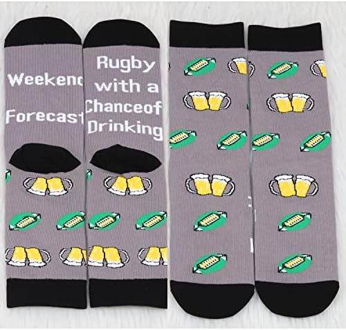 MBMSO Rugby Socks with Funny Drinking Forecast - Image 4