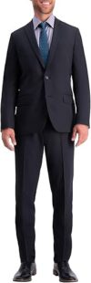 Haggar Men’s Active Stretch Slim Fit Suit