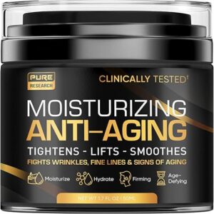 PURE RESEARCH Men’s Anti-Aging Face Cream – 1.7 oz