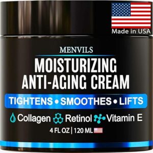 Menvils Men's Anti Aging Face Moisturizer