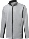 DEOLAX Mens Classic Full Zip Track Jacket