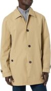 Cole Haan Men’s Classic Stand Collar Rain Jacket