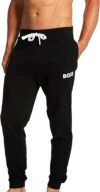 BOSS Men’s Contrast Logo Cotton Jogger