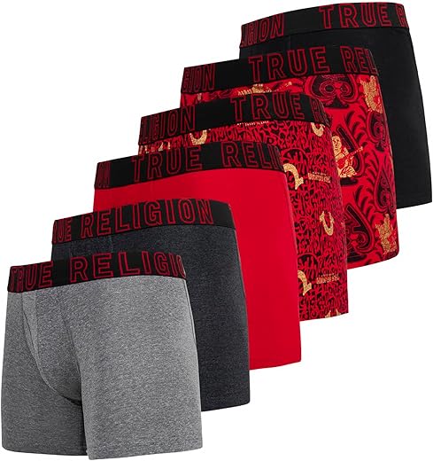 True Religion Cotton Stretch Boxer Briefs