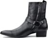 OSSTONE Men’s Leather Chelsea Ankle Boots