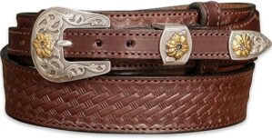 BullhideBelts.com Men's Leather Western Ranger Belt