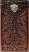 ARIAT Men’s Oak Embossed Rodeo Wallet