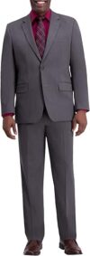 HAGGAR Men’s Premium Stretch Classic Fit Suit