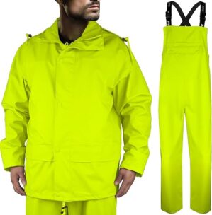 MontGear Pro Rain Versatile Stretch Jacket and Bib Pants