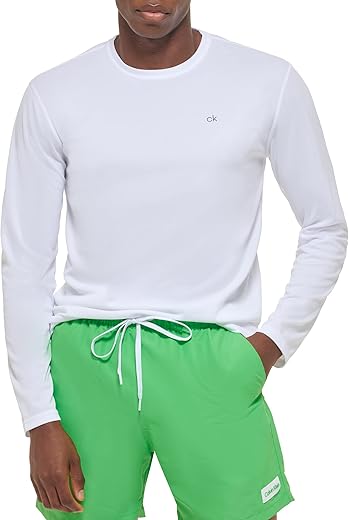 Calvin Klein Men's Quick Dry Long Sleeve Shirt