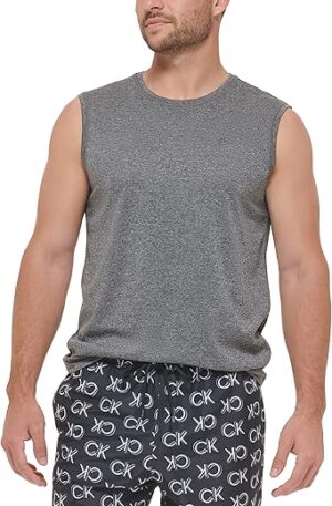 Calvin Klein Men’s Quick Dry Sleeveless Shirt