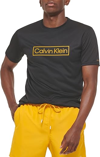 Calvin Klein Men's Quick Dry UPF 40+ Shirt