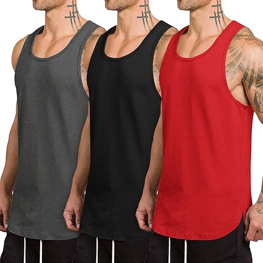 COOFANDY Men's Quick Dry Workout Tank Tops