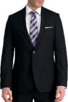 HAGGAR Men’s Smart Wash with Repreve Slim Fit Suit Separates