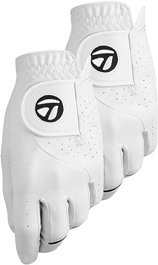 TaylorMade Men's Stratus Tech Golf Gloves, 2-Pack