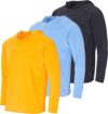 Real Essentials Men’s UPF Rash Guard Hoodie 3-Pack