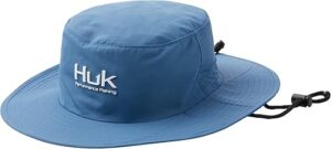 HUK Men's Wide Brim Fishing Hat UPF 30+