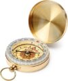 Generic Metal Pocket Compass for Outdoor Navigation