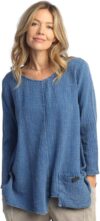 Jess & Jane Mineral Washed Gauze Tunic