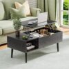 OLIXIS Modern Lift Top Coffee Table with Storage