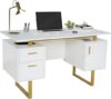 Techni Mobili Modern Office Desk with Storage Drawers