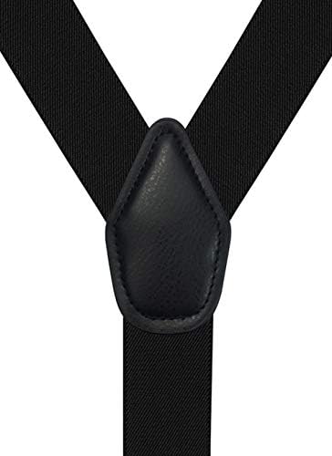 Moulen Y-Back Button End Elastic Adjustable Suspenders - Image 2