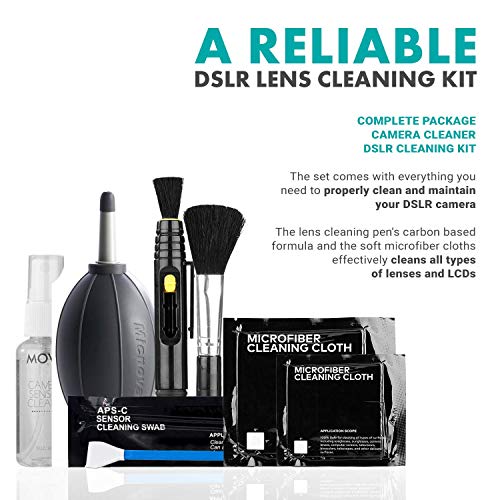 Movo DSLR Camera Deluxe Cleaning Kit - Image 2