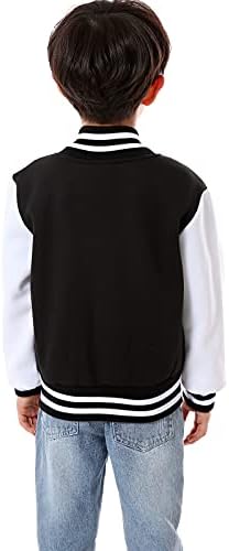 Mowbeat Kid's Varsity Style Baseball Jacket - Image 3