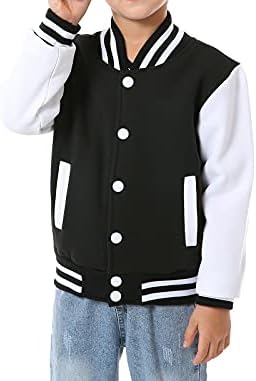 Mowbeat Kid's Varsity Style Baseball Jacket - Image 2