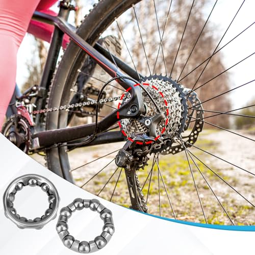Mozeat Lens Stainless Steel Bike Crank Bearings 4Pcs - Image 5