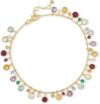 Ross-Simons Multi-Gemstone Anklet