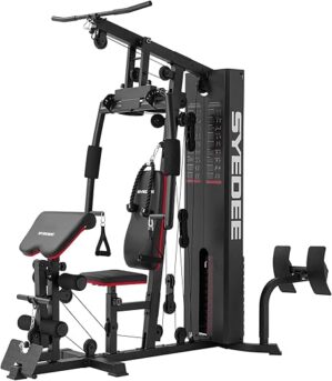 syedee Multifunctional Home Gym with 150LBS Stack