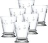 La Rochère Napoleon Bee Glass Tumblers Set of 6