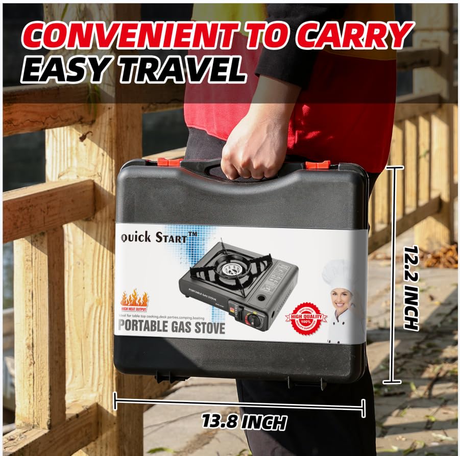 NATIONAL STANDARD High BTU Professional Portable Stove with Case - Image 4
