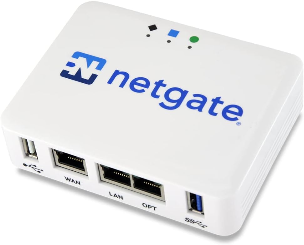 Netgate 1100 Router with pfSense+ Software